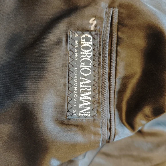 Authentic Giorgio Armani 100% wool Mens Blazer Made in Italy